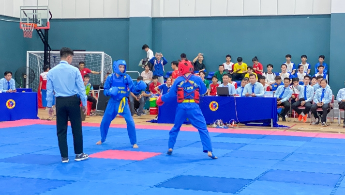 Đội tuyển Vovinam HUTECH gặt hái 09 tấm huy chương tại Giải Vô địch Vovinam Sinh viên TP.HCM mở rộng lần 2 37
