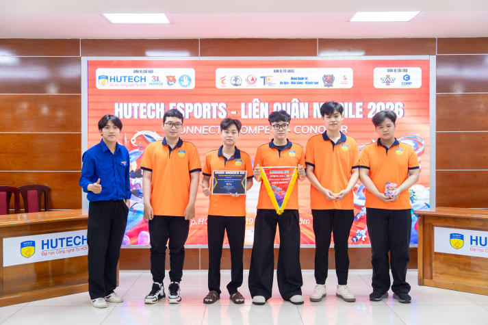 HUTECH Esports 2026 khép lại kịch tính, lộ diện đội thi xuất sắc nhất 45