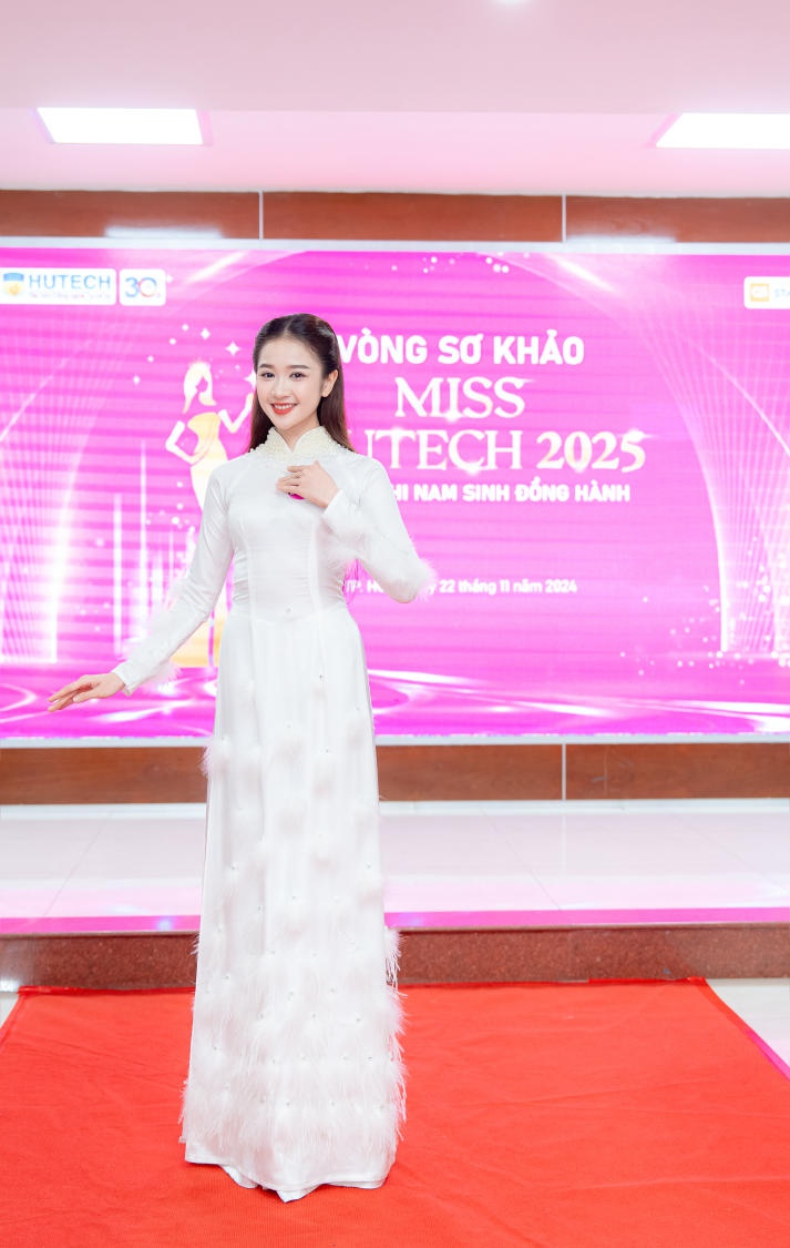 Top 34 thí sinh xuất sắc nhất Miss HUTECH 2025 chính thức lộ diện 23