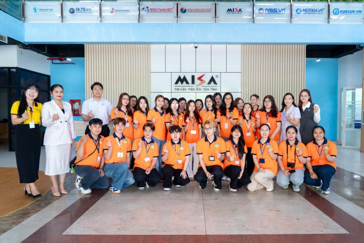 Cùng sinh viên ngành Quan hệ công chúng trải nghiệm môi trường làm việc thực tế tại MISA 58