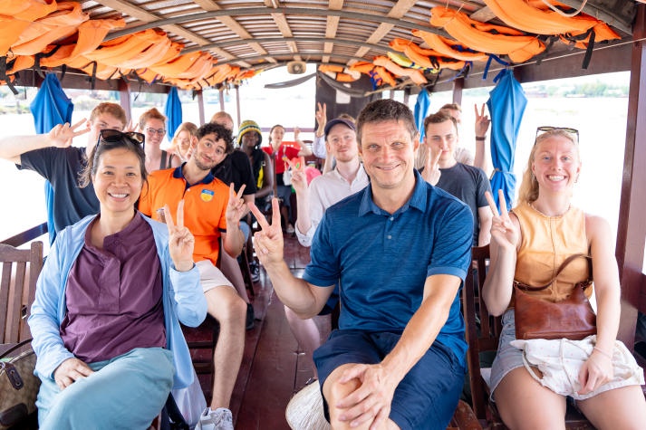 [Video] Exciting Mekong Delta adventure with students from Denmark, Germany, the Netherlands, and HUTECH 18