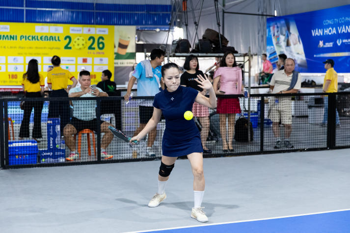 Giải Pickleball giao lưu HUTECH 2026: 189 trận cầu bùng nổ, thắt chặt kết nối cựu sinh viên và doanh nghiệp 42