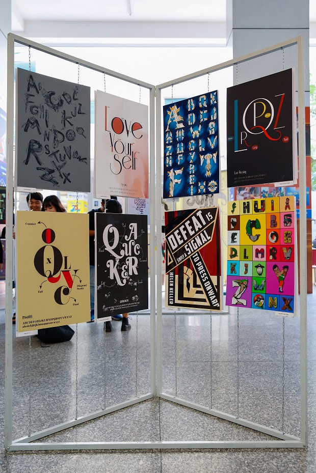 Đa dạng các tác phẩm nghệ thuật chữ tại triển lãm "Basic of Typography" 135