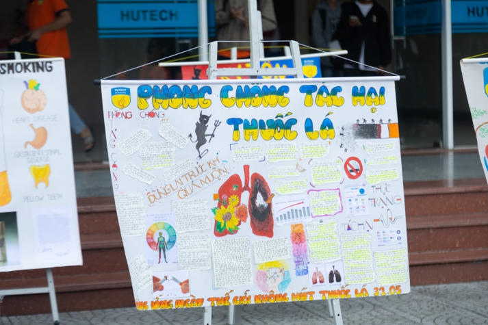 Sinh viên HUTECH đăng ký và tham gia chuỗi sự kiện hưởng ứng Ngày thế giới không hút thuốc lá 31/5 60