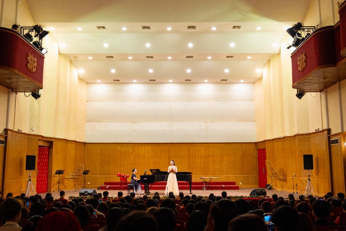 Sinh viên ngành Truyền thông đa phương tiện trải nghiệm không gian âm nhạc cổ điển tại Nhạc Viện TP.HCM 64