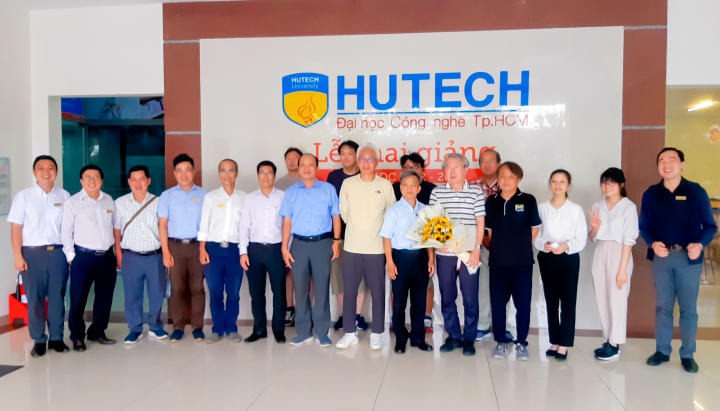 Khoa xây dựng ( HUTECH) tiếp đón và làm việc cùng đoàn đại diện Công ty Asahi Engineering Co. Ltd