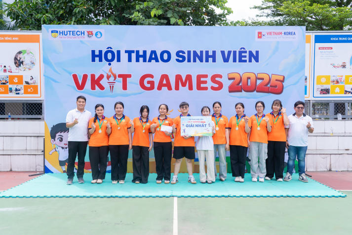 Hội thao sinh viên VKIT 2025: Nơi những chiến binh trẻ viết nên mùa giải sôi động 90