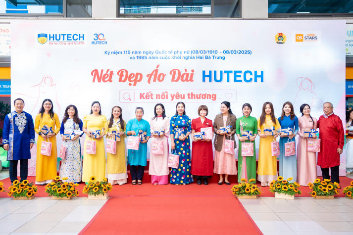 [Video] Nét đẹp Áo dài HUTECH: Sắc màu duyên dáng - lan tỏa yêu thương 50