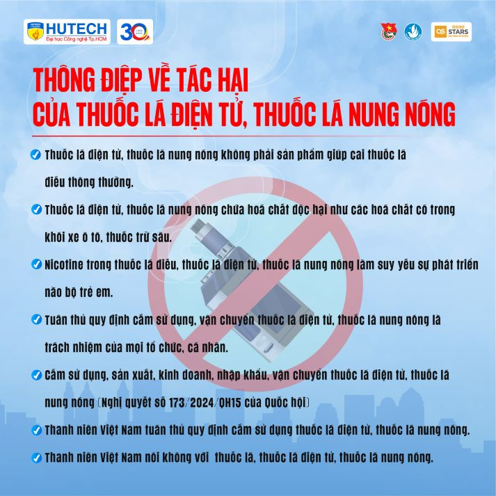 HUTECH-ers cùng lan tỏa thông điệp hưởng ứng Ngày Thế giới không thuốc lá và Tuần lễ Quốc gia không thuốc lá 65