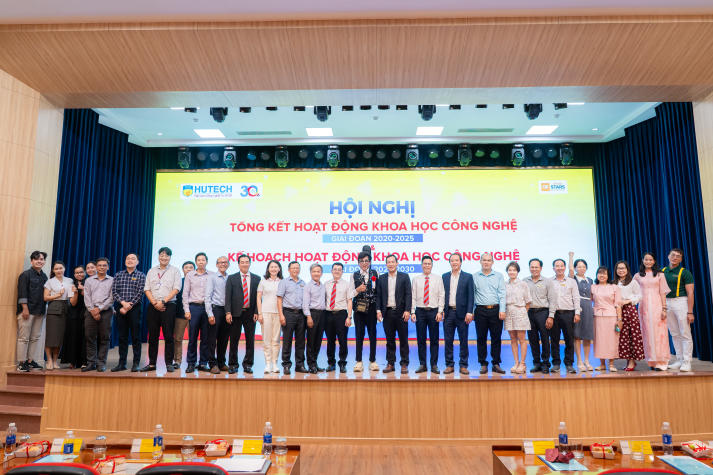 [Video] Tổng kết 05 năm hoạt động khoa học công nghệ, HUTECH định vị chiến lược phát triển giai đoạn mới 123