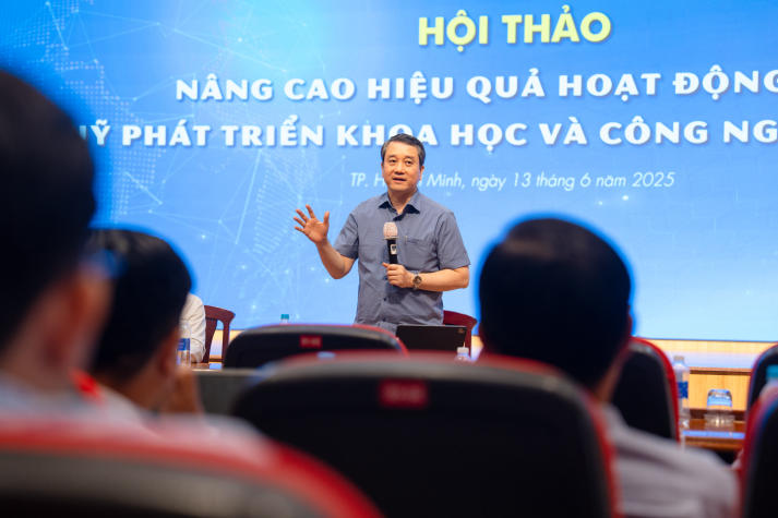 Nhiều ý kiến xây dựng thiết thực tại Hội thảo “Nâng cao hiệu quả hoạt động của Quỹ Phát triển Khoa học và Công nghệ Quốc gia” 136