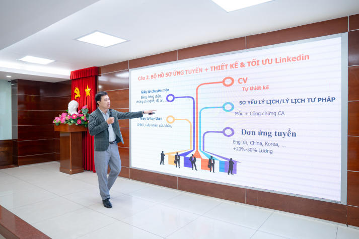 Trải nghiệm phỏng vấn cùng nhà tuyển dụng, sinh viên Khoa Tiếng Anh tăng kỹ năng nghề nghiệp 87