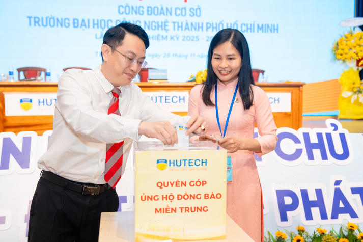 Đại hội Công đoàn HUTECH khóa XI, nhiệm kỳ 2025-2030: Khát vọng đổi mới, hướng đến tổ chức vững mạnh 311