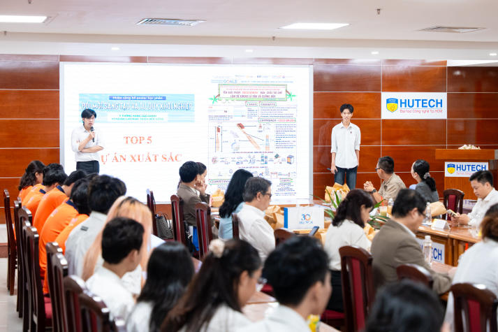 [Video] Sinh viên HUTECH đề xuất nhiều giải pháp xanh cho tương lai phát triển bền vững 111