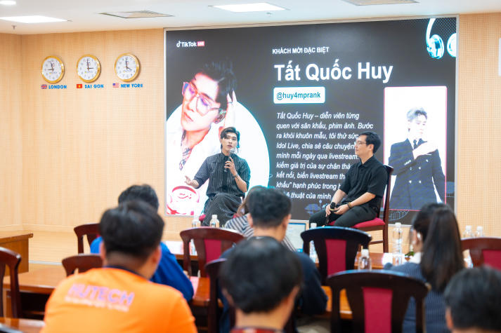 TikTok UniTour 2025 "đổ bộ" HUTECH, giải mã cơ hội nghề nghiệp trong nền kinh tế sáng tạo 46
