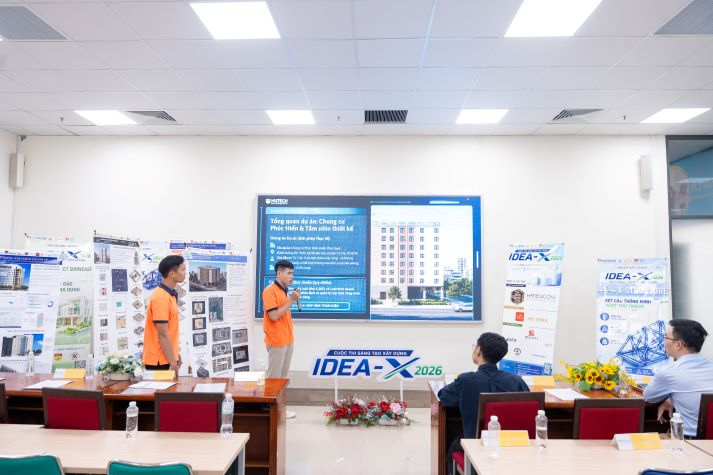 [Video] Hơn 130 thí sinh hội tụ tại IDEA-X 2026 với nhiều giải pháp đổi mới sáng tạo trong xây dựng 43