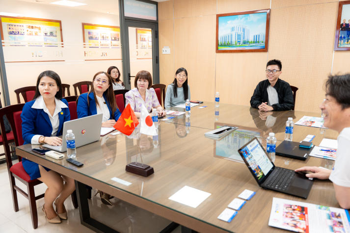 Mở rộng hợp tác đào tạo quốc tế từ buổi làm việc giữa Khoa Nhật Bản học và Aso College Nhật Bản 33