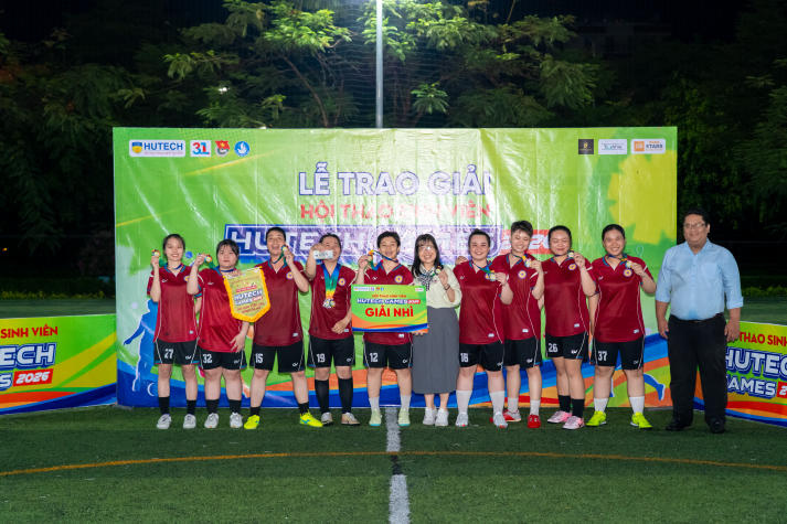 [HUTECH Games 2026] Lộ diện ngôi vương Bóng đá nam, nữ sau loạt trận Chung kết kịch tính 150