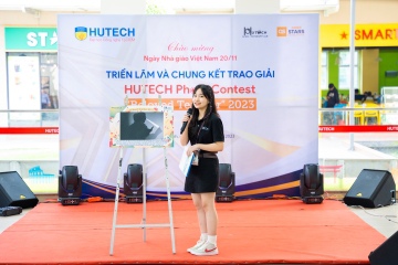 [Video] Hồ Phan Ngọc Anh - sinh viên Khoa Truyền thông và Thiết kế là Quán quân HUTECH Photo Contest “Beloved Teacher 2023” 115