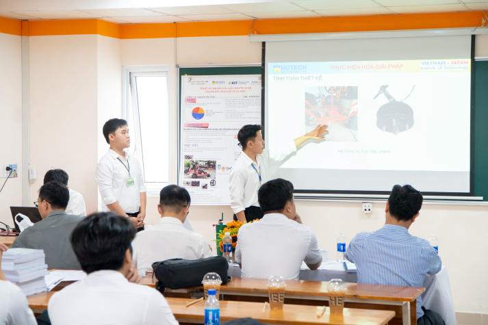 [Video] VJIT Project Design Show 2025: Trình làng những ý tưởng kỹ thuật đột phá của sinh viên 68