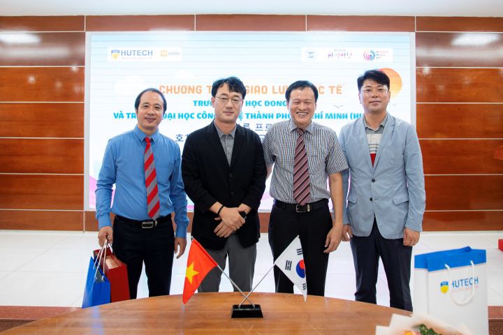 Khoa Hàn Quốc học HUTECH khai mạc chương trình Giao lưu Quốc tế cùng trường Đại học DONGSHIN, Hàn Quốc 83
