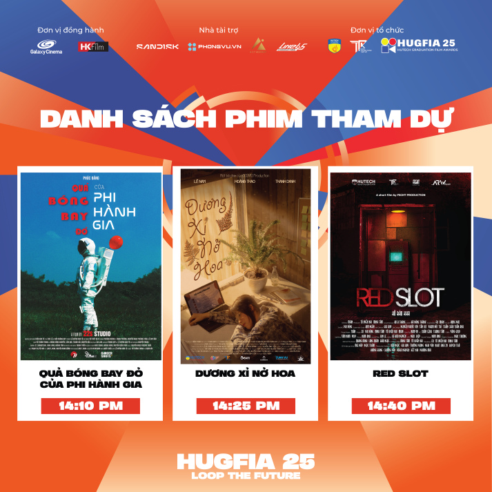 Công chiếu gần 50 phim điện ảnh tại sự kiện HUGFIA 25 vào 30-31/12 tới 540
