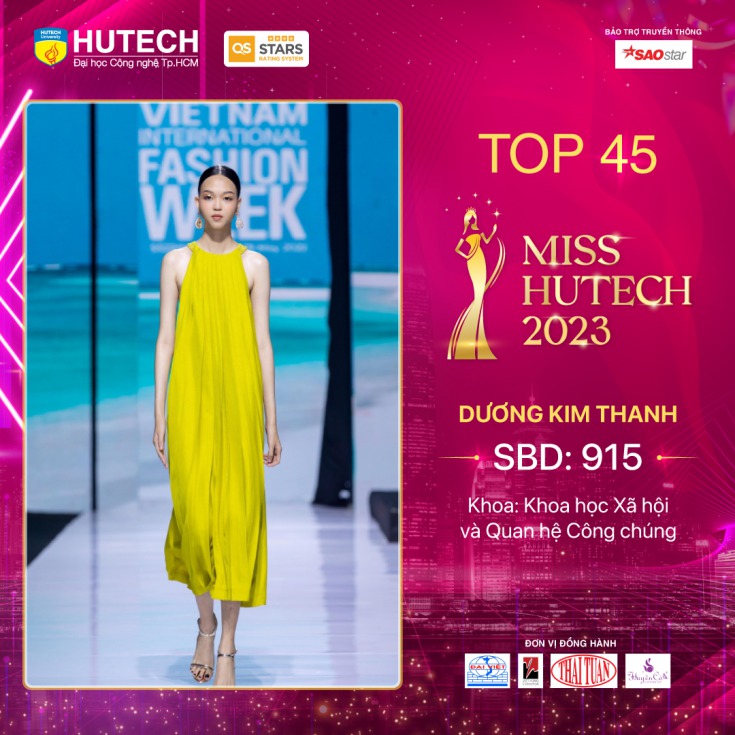 Top 45 thí sinh xuất sắc nhất của Miss HUTECH 2023 chính thức lộ diện 28