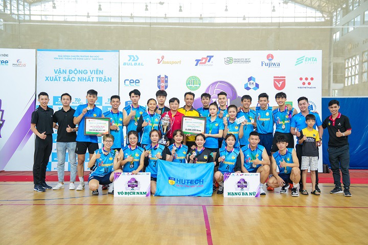HUTECH đoạt Cúp vô địch “Giải bóng chuyền Trường Đại học Tôn Đức Thắng mở rộng 2023” - TDTU Volleyball Cup 2023 69
