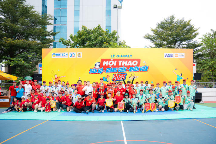 [Video] Sôi động, gắn kết và bùng nổ tại Hội thao Cán bộ - Giảng viên - Nhân viên HUTECH 2025 667