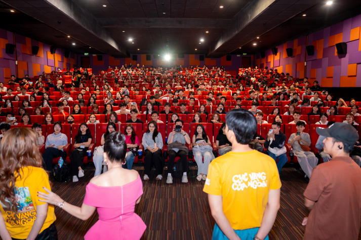 Giao lưu cùng đoàn phim “Cục vàng của ngoại”: Sinh viên Truyền thông - Điện ảnh học nghề từ hậu trường điện ảnh 91