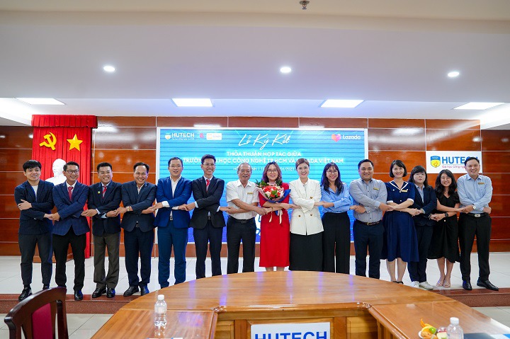 HUTECH ký MOU cùng Lazada Việt Nam, mở rộng cơ hội nghề nghiệp cho sinh viên ngành Thương mại điện tử 107