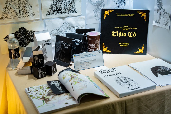 Mãn nhãn với loạt thiết kế ấn tượng trong triển lãm đồ họa vốn cổ và đồ họa bao bì của sinh viên Thiết kế đồ họa HUTECH 147