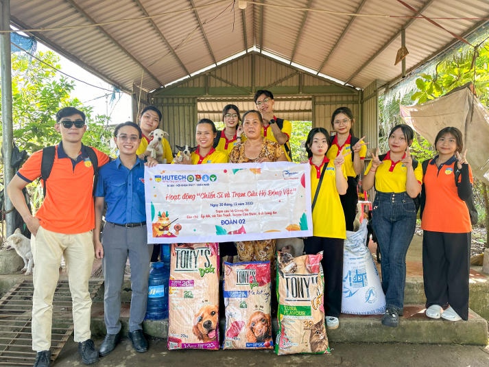 Chiến sĩ Xuân tình nguyện Khoa Thú y - Chăn nuôi thực hiện hành trình cứu hộ thú cưng đầy ý nghĩa 80