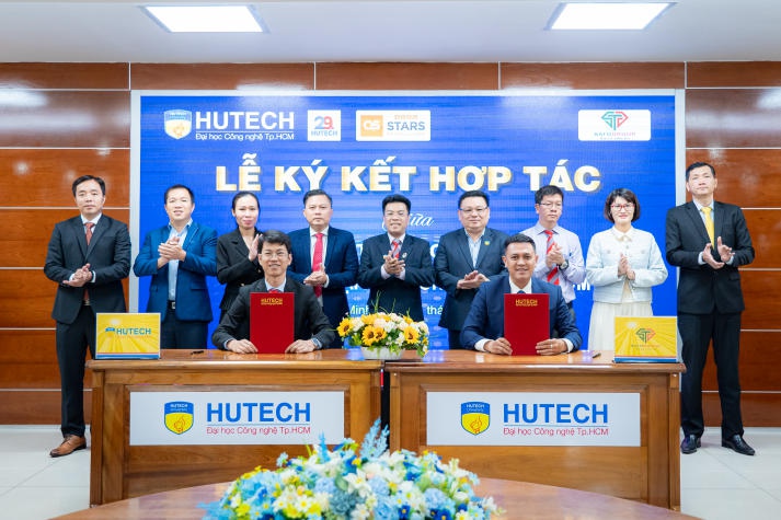 HUTECH ký kết MOU với 4 doanh nghiệp, rộng cơ hội học tập, việc làm cho sinh viên Khoa Tài chính - Thương mại 148