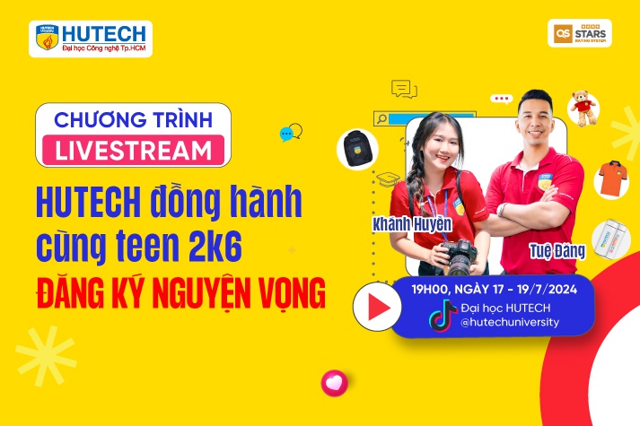 HUTECH đồng hành cùng teen 2k6 đăng ký nguyện vọng với chuỗi chương trình Livestream bổ ích 13