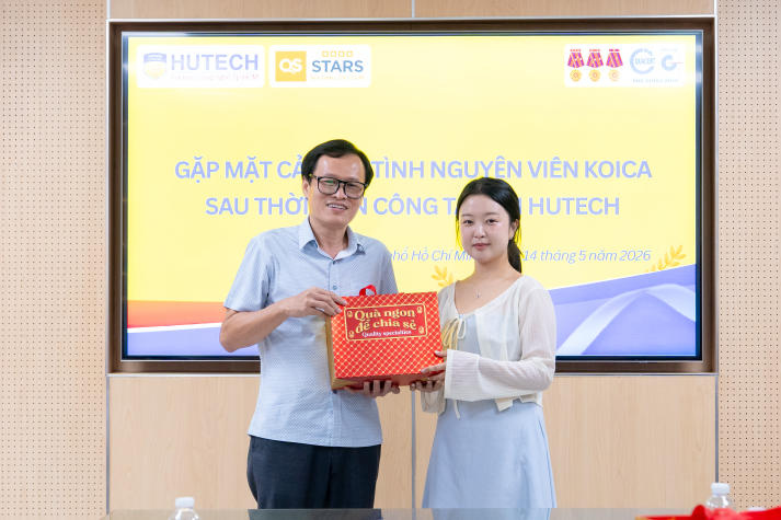 HUTECH gặp gỡ, tri ân hai tình nguyện viên KOICA sau hành trình gắn bó nhiều kỷ niệm 43