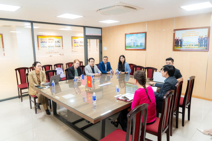 Nhiều cơ hội hợp tác học thuật quốc tế từ buổi làm việc giữa HUTECH và George Mason University Korea 12