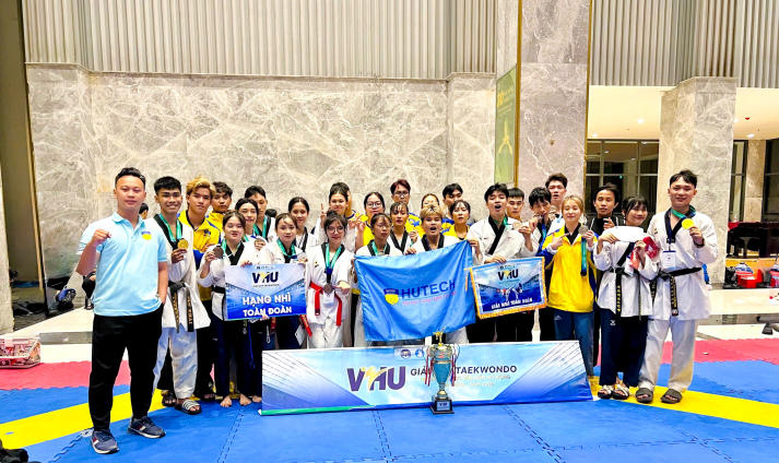 Đội tuyển Taekwondo HUTECH gặt hái 16 huy chương tại Cup Taekwondo Trường Đại học Văn Hiến mở rộng lần thứ IX 246
