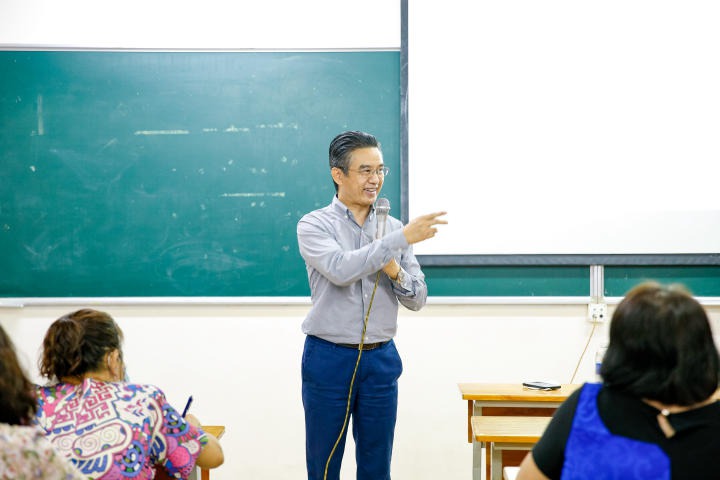  TS. Nguyễn Xuân Hoàng Việt gửi lời chúc đến các tân sinh viên hệ Liên thông, Văn bằng 2