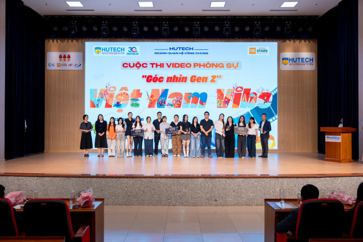 [Video] Khi sinh viên PR HUTECH kể chuyện “đời” bằng lăng kính phim phóng sự 265