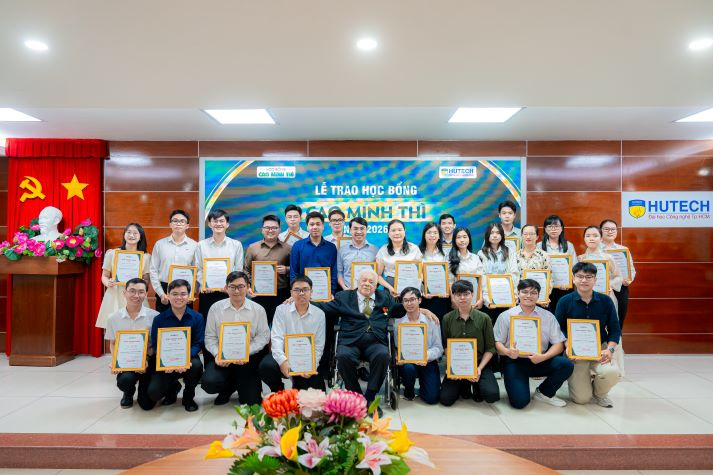 HUTECH trao Học bổng Cao Minh Thì 2026, tiếp sức đam mê nghiên cứu khoa học cho người học trẻ 48