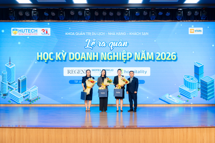 Khởi động Học kỳ doanh nghiệp 2026, sinh viên Quản trị Du lịch - Nhà hàng - Khách sạn sẵn sàng rèn nghề 4