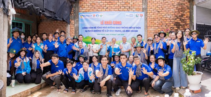 Sau 10 ngày ra quân, chiến sĩ HUTECH phủ xanh các mặt trận bằng những phần việc thiết thực 101
