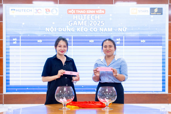 [HUTECH GAMES 2025] Kết quả bốc thăm đã được xác lập, sẵn sàng hướng đến Lễ khai mạc vào ngày 23/3 149