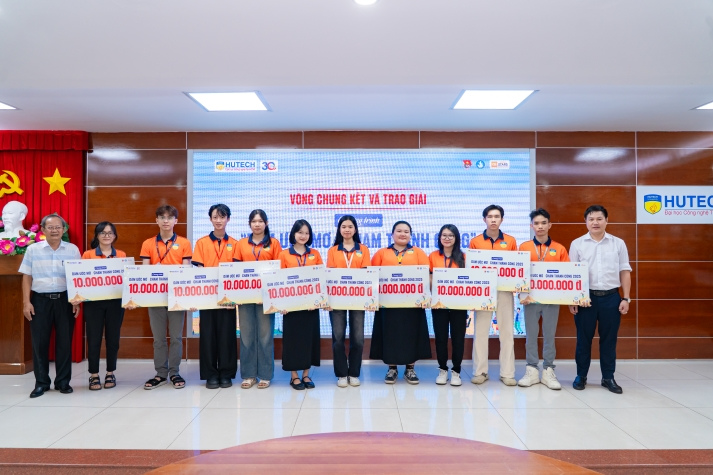 Học bổng Dám ước mơ - Chạm thành công 2025: Lan tỏa giá trị vượt khó và khát vọng vươn lên của thế hệ trẻ HUTECH 231