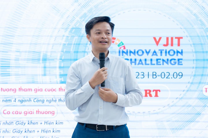 Cuộc thi học thuật “VJIT IT innovation challenge 2023” thu hút 10 đề tài nghiên cứu dự thi 67
