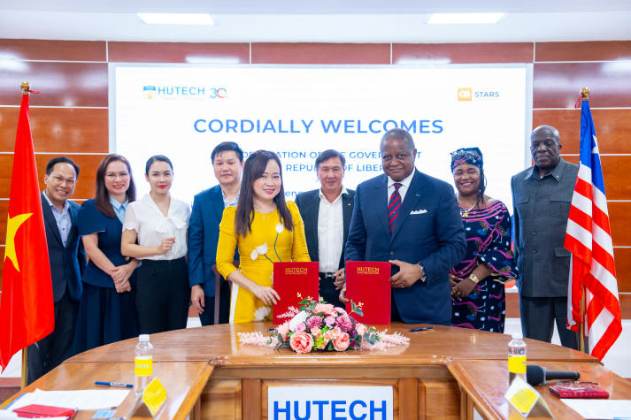 HUTECH welcomes Liberian Ambassador’s Delegation to foster global education partnerships 90