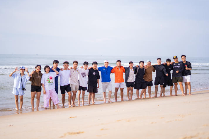 [Ảnh] Trải nghiệm thể thao toàn diện của sinh viên ngành Quản lý thể dục thể thao tại NV Sport Camp 103