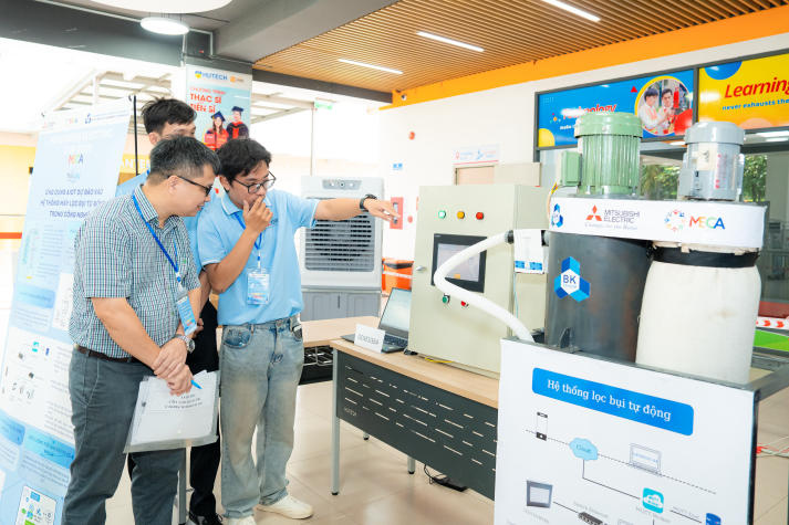 MECA 2025 Finals: HUTECH students conquer technology through practical projects 85