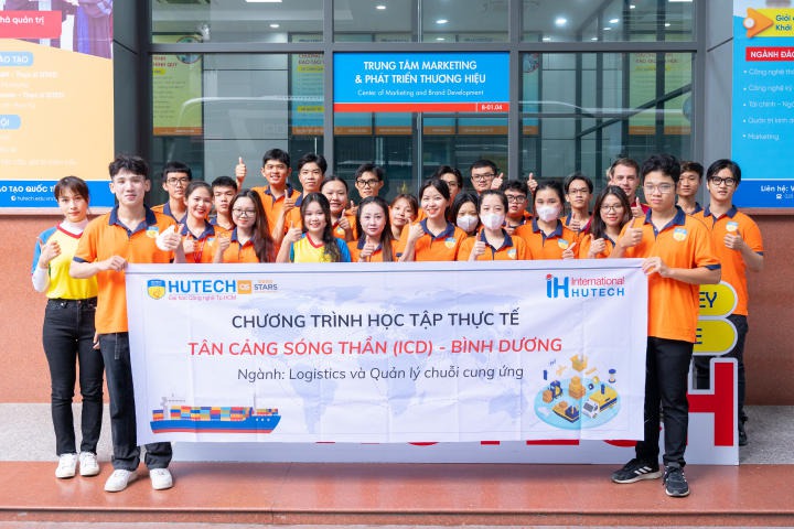 Sinh viên Logistics Viện Đào tạo Quốc tế kiến tập thực tế tại Cty CP ICD Tân cảng Sóng Thần 5